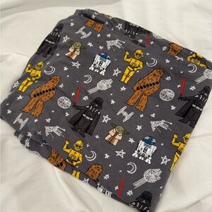 Little Sleepies Rare Viscose Star Wars Themed Gray swaddle blanket